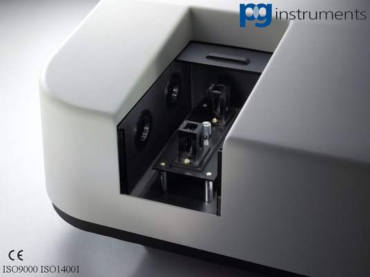 Spettrofotometro del fascio del doppio di T90+ con gamma fotometrica di -4.0-4.0Abs & di alta risoluzione