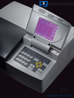 Controllo autonomo o del software UV-VisSplit dello spettrofotometro, del fascio di T70+, per istruzione