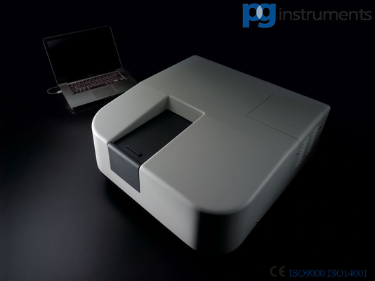 Doppia gamma fotometrica dello spettrofotometro T90+ di UV-Forza del fascio - 4.0Abs - 4.0Abs